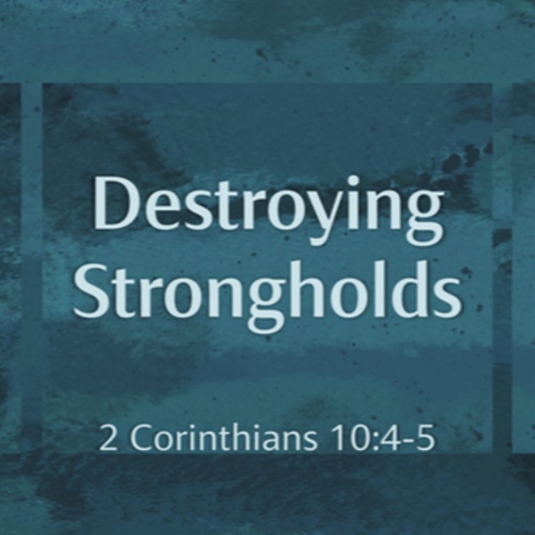 Destroying Strongholds